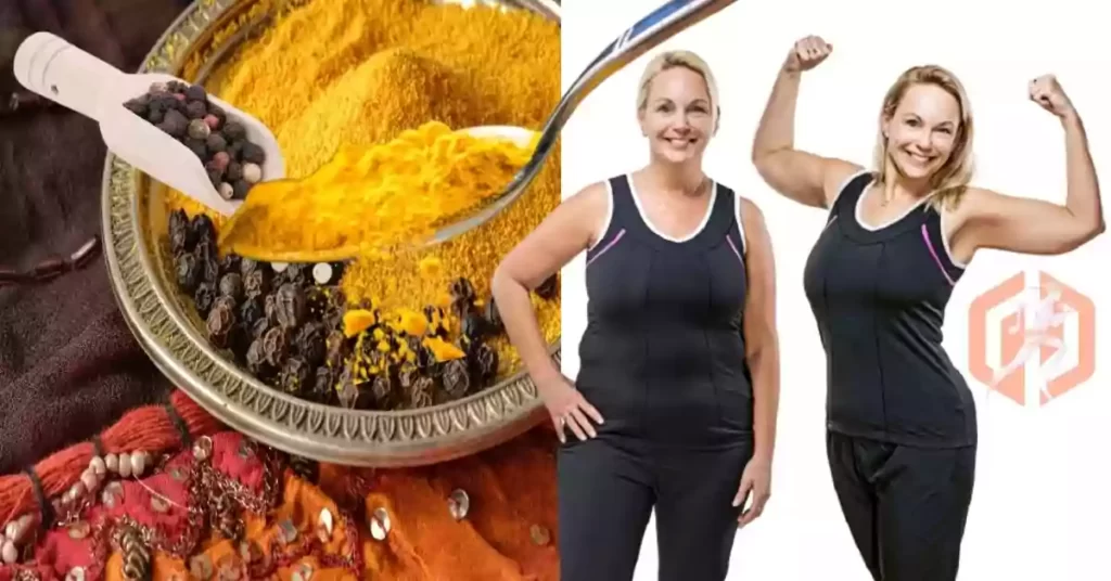Turmeric and black pepper for quick weight loss