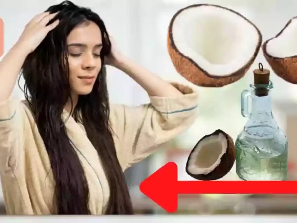 how to get coconut oil out of hair without shampoo